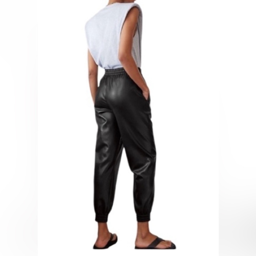 Babaton Leather Jogger